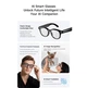 Смарт-окуляри Smart AI Glasses M89 з фото та відеозйомкою 8MP-камера + додаткові лінзи - изображение 5