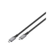 Дата кабель USB-C to USB-C 0.3m USB4 240W 8K60Hz 40Gbps Cablexpert (CCBP-USB4-CMCM240-0.3M) - изображение 2