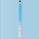 Универсальный Емкостный Стилус 2 в 1 Touch Pen Голубой для телефона планшета сенсорного экрана - изображение 1