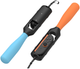 Тримач Yaxo для Joy-Con Baseball Set на NS/NS2 Inferno Orange/Hydro Blue (YGBSJCH01CM) - зображення 1
