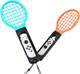 Uchwyt Yaxo na Joy-Con Tennis Pro Set do NS/NS2 Inferno Pomarańczowy/Niebieski (YGTPSJCH01CM) - obraz 7