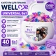 Капсули для прання Well Me Universal 6в1 40 шт суперконцентровані - зображення 1