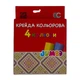 Крейда кольорова 4 шт JAMBO M4D кругла 4 кольори - изображение 1