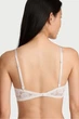 Комплект белья: бюстгальтер push-up и трусики стринг Victoria's Secret 75C/M Молочный (150938) - изображение 6