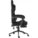 Кресло игровое GT Racer X-2324 Black Suede (X-2324 Fabric Black Suede) - изображение 3