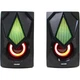 Акустична система 2.0 Microlab B-25 LED 6W чорна - зображення 1