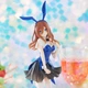 Фигурка аниме FURYU Trio Try iT Мику Накано Miku Nakano Bunnies Another Color Ver Пять невест близнецов The Quintessential Quintuplets 23.5 см - изображение 3