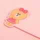 Щоденник шкільний Yes Line Friends A5 40 аркушів PU твердий (911686) - изображение 2