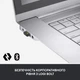 Комплект Logitech MX Keys for Business UA Graphite + Desk Mat Studio Series Mid Grey (MX920-010933) - изображение 2