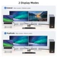 Коммутатор KVM KVEVE на 2 монитора с Type-C и HDMI - изображение 3