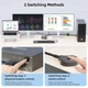 Коммутатор KVM KVEVE на 2 монитора с Type-C и HDMI - изображение 5