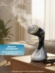 Відпарювач одягу Crownberg Steamer 1000 Вт Ручний відпарювач для речей, Парова праска, Парогенератор з керамічним покриттям Чорний - зображення 2