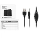 Колонка 2.0 S-202 Black, 2 x 3 Вт, USB, mini-jack 3.5 мм REAL-EL 000350291 - изображение 6