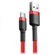 Кабель Baseus Cafule Cable USB For Type-C 3A 0.5m Red+Red - зображення 1