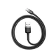 Кабель Baseus Cafule Cable USB For Type-C 3A 2m Gray+Black - изображение 2