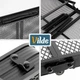 Стіл туристичний Vilde 489393 розкладний 2в1 90 x 60 x 42/66 см Чорний (5900670121577) - зображення 7