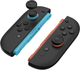 Накладки для джойстика YaxoJoy-Con Thumbstick Set на NS2 Techno Black (YGTSCA01B) - зображення 8