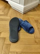 Домашние женские тапочки Belsta с открытые носком Велюровые Синего цвета 39 - изображение 6