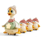 Игрушка для раннего развития HUILE TOYS Мама Гусыня и гусята - изображение 1