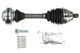 Приводний вал PASCAL G2A006PC Volkswagen Passat, Caddy, Jetta, CC, Golf, Scirocco, Touran, EOS, Tiguan; Skoda Octavia, Superb, Yeti; Audi A3; Seat Leon, Toledo 1K0407271NQ, 1K0407271BJ, 1K0407271EE - изображение 1