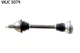 Приводний вал SKF VKJC 5079 Skoda Roomster, Fabia; Seat Ibiza, Cordoba; Volkswagen Polo 6Q0407271DA, 6Q0407271DR - изображение 1