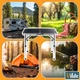 Стіл туристичний Vilde 489399 розкладний 2в1 60 x 40 x 26/52 см Графітовий (5900670121638) - зображення 13