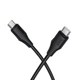 Кабель HOCO X124 Bien 60W silicone charging data cable C to C Black - зображення 1