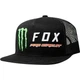 Кепка літня "Fox Monster Energy" сніпбек чорний - зображення 1