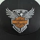 Кепка снепбек "Harley Davidson" чорна - изображение 2
