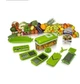 Овочерізка Nicer Dicer Plus, мультирізка 16 в 1 з контейнером і змінними насадками - зображення 2
