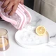 Силиконовая форма для льда на 17 шариков ICE CUBE TRAY Переносная бутылка для льда Розовая - изображение 2