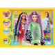 Zestaw puzzle Trefl 4 w 1 Barbie wesoły świat 207 elementów (5900511346268) - obraz 5