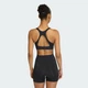 Женское бра Optime Workout Medium Support adidas KD6686 (M) черный (4068822865104) - изображение 2