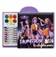 Набір для творчості 2в1 Розмальовка з фарбами 6 кольорів та восковими олівцями 8 шт Аніме K-pop - изображение 5