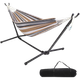 Стойка для гамака + гамак подвесной двухместный 238×160 см - изображение 5