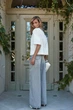 Піджак вкорочений лляний BL008 2605276992101 XS/S Молочний - зображення 5