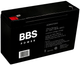 Akumulator BBS Power AGM6V7.2AH AGM VRLA 6 V 7.2 Ah - obraz 1