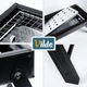 Grill węglowy Vilde 489374 składany przenośny 77 x 23 x 31 cm (5900670121256) - obraz 5