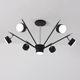 Светильник потолочный LUMINARIA MARY 7xGX53 BLACK/CHROME - изображение 2