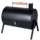 Grill węglowy Vilde 489375 stalowy przenośny z kominem 41 x 25 x 38 cm (5900670121263) - obraz 2