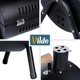 Grill węglowy Vilde 489375 stalowy przenośny z kominem 41 x 25 x 38 cm (5900670121263) - obraz 5