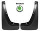 Оригинальные брызговики Skoda Octavia Tour 1998-2012 задние 2шт VAG KEA075013 - изображение 8