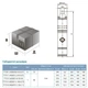 Свердловинний насос шнековий 1.1кВт H190м Q45л/хв Ø96мм нержавіюча сталь DONGYIN 4QGD1.5-120-1.1 - зображення 3