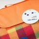 Плед-коврик для пикника MBM HOME 130х160 см Оранжевый (TH-37 ORANGE) - изображение 3