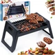 Grill węglowy Vilde 489376 składany przenośny 46 x 22 x 22 cm (5900670121270) - obraz 8