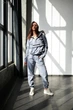 Жіночий спортивний костюм XL Сірий (30-103) - изображение 3