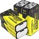 Аккумулятор LiitoKala Lii-USB-9V 4 шт + USB Type-C кабель зарядки - изображение 1