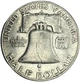 Колекційна срібна монета “½ Dollar – Half Dollar, Франклін” 12,5 г 1948-1963 роки - изображение 2