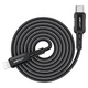 Кабель ACEFAST C4-01 Type-C to iP 3A, 30W, 1.8m, nylon, zinc connectors, Black - изображение 4