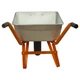 Тачка садовая одноколесная 58л 120кг колесо 14" FLORA 5055324 - изображение 4